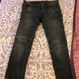H & M biker jeans